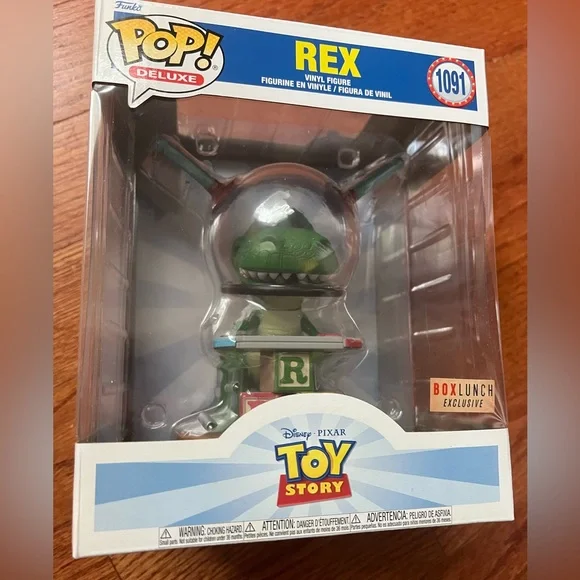 Funko Toys Funko Pop Disney Pixar Toy Story Rex With Game